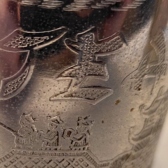 Pair of 50s Mid Century Modern Chrome & Bakelite Tea Caddys - Picture 12 of 14